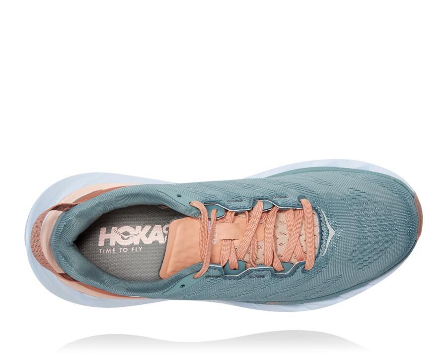 Tenis Hoka One One Feminino Azuis - Elevon 2 - 976-FSPJDR